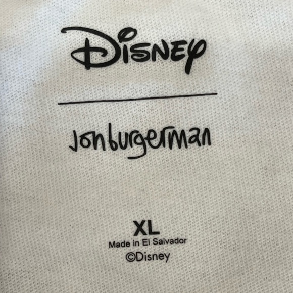 Disney Jon Bugerman design tee shirt in a extra large NWT - Picture 3 of 14